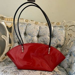 Beijo red handbag